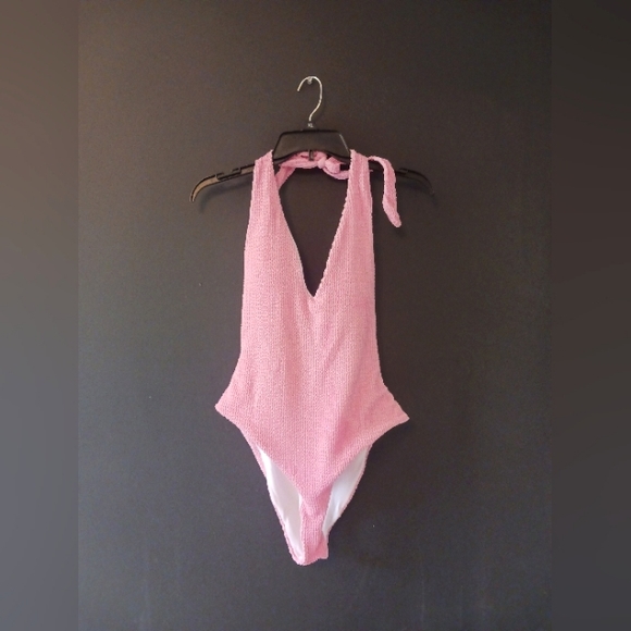 ROMWE Other - ROMWE Large women's pink one piece swimsuit🩷